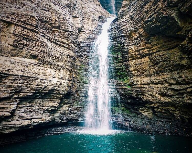 The Blue Waterfall Trek : Satrem Waterfall
